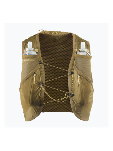 Жилетка за бягане Salomon Active Skin 12 Set brilliant olive/willow