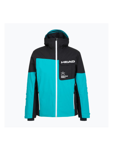 Мъжко скиорско яке HEAD Race Nova black/blue