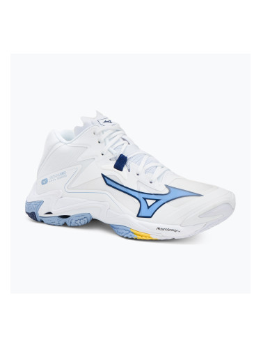 Обувки за волейбол Mizuno Wave Lightning Z8 Mid white/bellwether blue/bel air blue