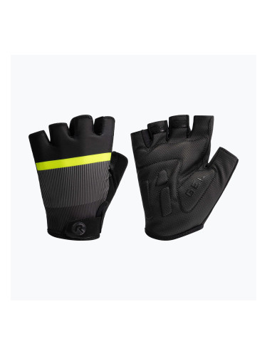 Мъжки ръкавици за колоездене Rogelli Hero II black/fluor/grey