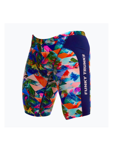 Мъжки плувни шорти тип клин Funky Trunks Training Jammers palm prism