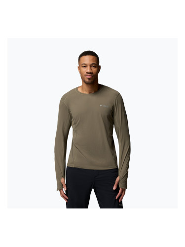Мъжка блуза с дълъг ръкав Columbia Diamond Peak Pro Crew stone green