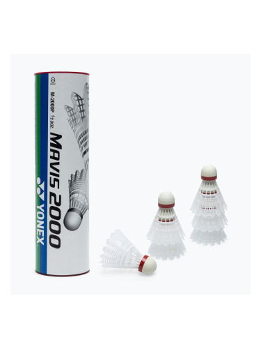 Совалки за бадминтон YONEX Mavis white 2000