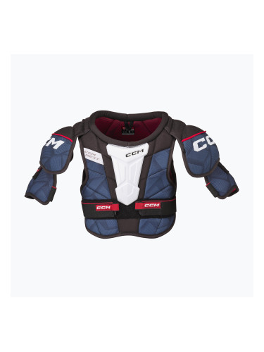 Детски хокейни ленти за рамо CCM Next JR тъмносин/бял