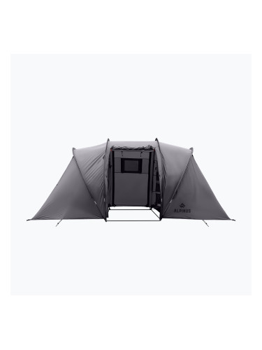 Палатка за къмпинг 4 човека Alpinus Gandia 4 anthracite