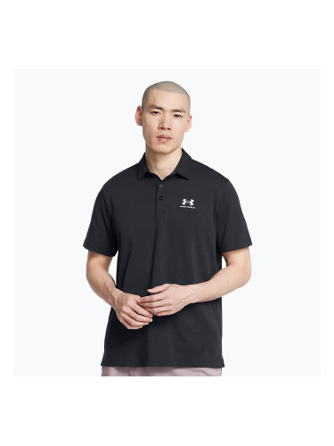 Мъжка поло тениска Under Armour Icon Polo black/white