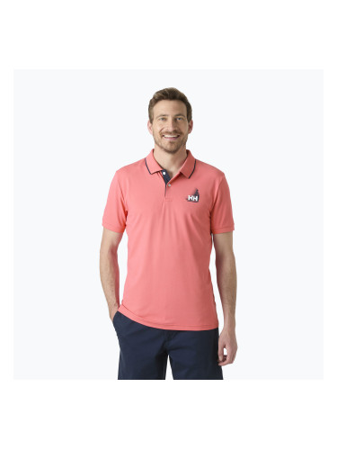 Мъжка поло тениска Helly Hansen Hp Figari Polo sunset pink