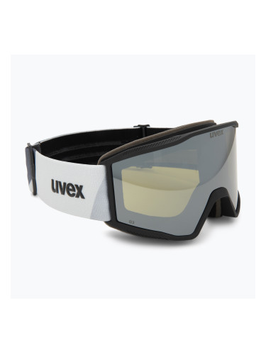 Скиорска маска UVEX Blast CV black matt/mirror silver