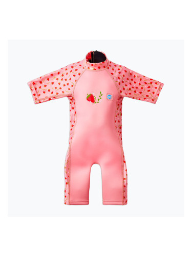 Детски неопренов костюм за плуване Splash About Combie UV Sun & Sea strawberry field