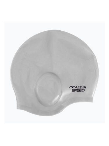AQUA-SPEED Шапка за плуване Шапка за уши 26 silver 128