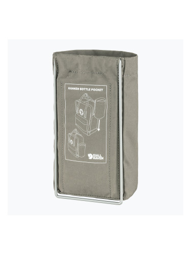 Fjällräven Kanken Бутилка джоб сив F23793