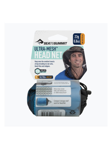 Мрежа против комари за глава Sea To Summit Ultra-Fine Mesh Headnet black