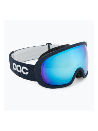 Скиорска маска POC Fovea Mid apatite navy/partly sunny blue