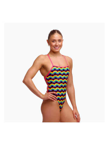 Дамски цял бански костюм Funkita Strapped In One piece rainbowie