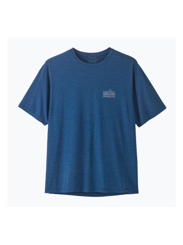 Мъжка тениска Patagonia Capilene Cool Daily - Strataspire clement blue/light clement blue x-dye