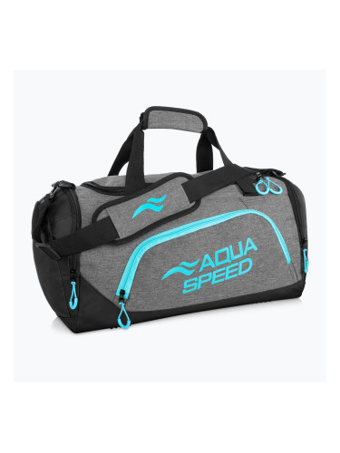 Чанта за тренировка AQUA-SPEED 35 l сива/синя