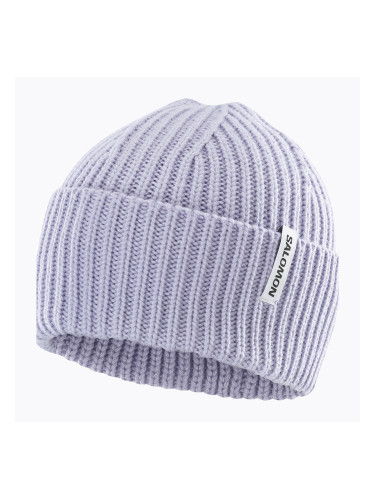 Зимна шапка Salomon Snowbird whisper cosmic sky