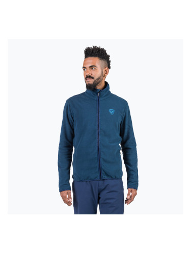 Мъжки суитшърт Rossignol Strawpile Fleece Fz dark navy