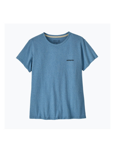 Дамска тениска Patagonia P-6 Logo Responsibili-Tee shore blue