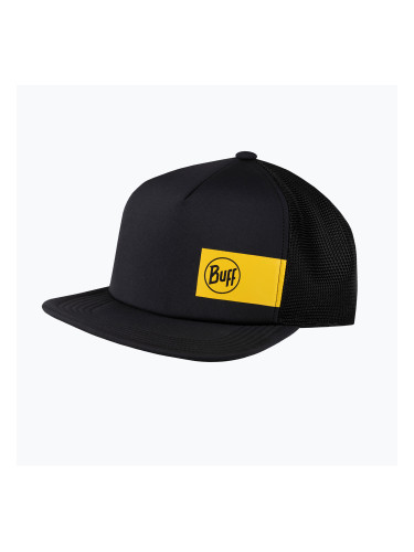Шапка с козирка BUFF Explore Trucker cream logo black