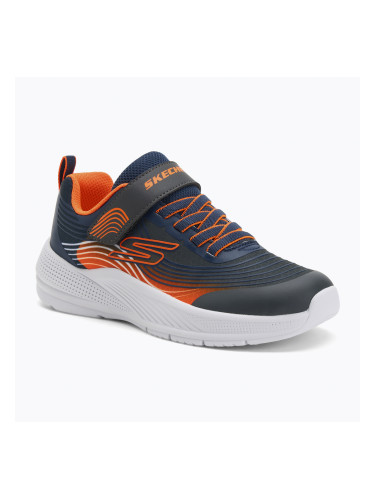 Детски обувки Skechers Microspec Advance navy/orange