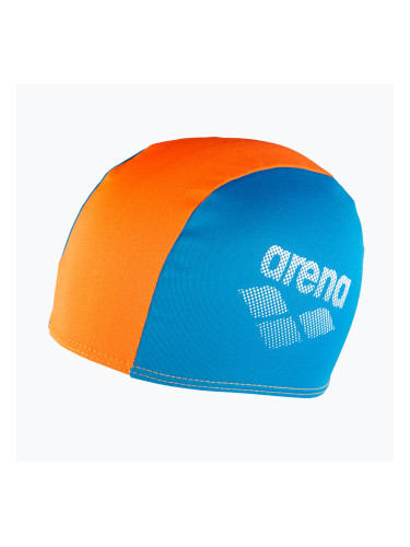 Детска шапка за плуване arena Polyester II Jr blue/orange