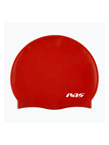 RAS Силиконова шапка за плуване червена