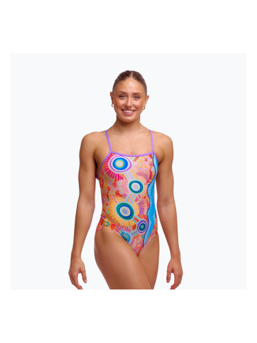 Дамски цял бански костюм Funkita Single Strap One Piece kulin colour