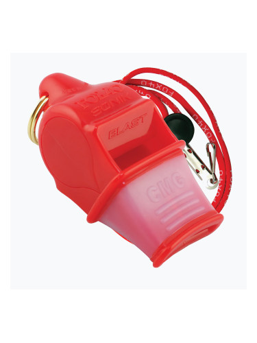 Свирка с шнур Fox 40 Sonik Blast CMG червена 9203