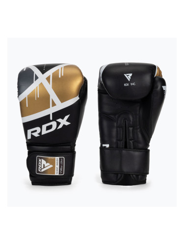 RDX BGR-F7 черни/златни боксови ръкавици BGR-F7BGL