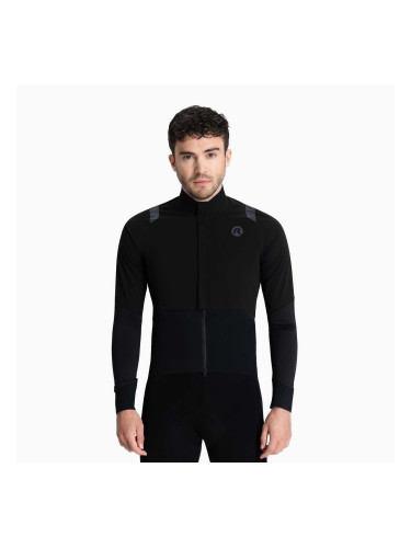 Мъжко яке за колоездене Rogelli Distance black
