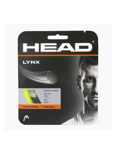 Тенис корда HEAD Lynx 12 м жълта 281784