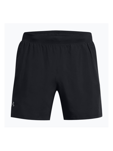 Мъжки шорти за бягане Under Armour Launch 5" black/black/reflective
