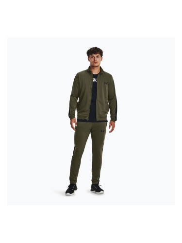 Мъжки спортен костюм Under Armour UA Knit Track Suit marine green/black/black
