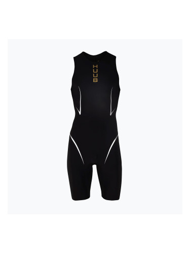 Мъжки бански костюм HUUB TC Performance с една част черно / златно