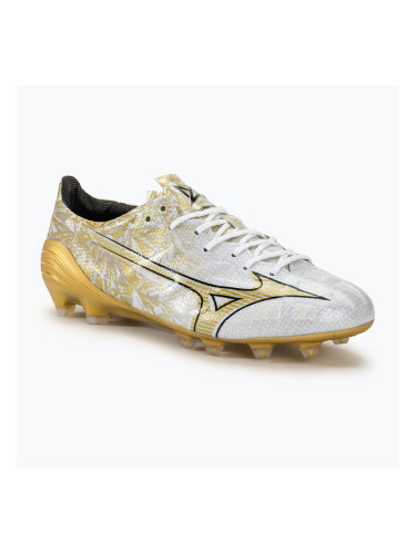 Мъжки футболни обувки Mizuno Αlpha Japan Md white/ge gold/black