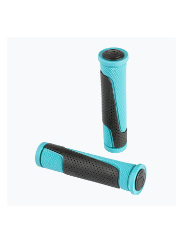 Ръкохватки за кормило ACCENT Comet 2D тюркоазено/черно