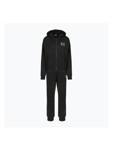 Дамски анцуг EA7 Emporio Armani Train Visibility Zip black / silver