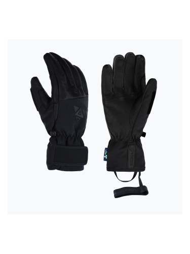 Мъжки скиорски ръкавици Viking Norvik Pro Pipe full black