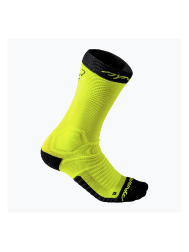 Чорапи за бягане DYNAFIT Ultra Cushion fluo yellow