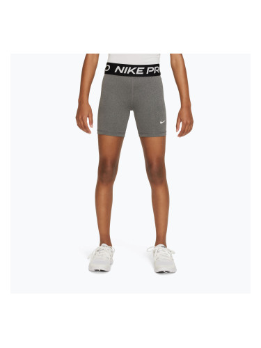 Детски шорти Nike Pro Dri-Fit 5“ carbon heather/white