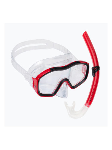 Aqualung Raccon комбиниран детски комплект за шнорхел Маска + шнорхел Червено/черно SC4000098
