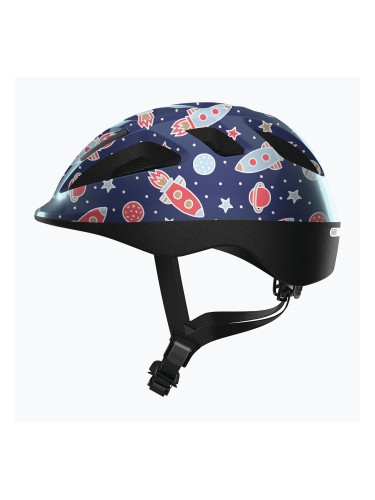 Детска велосипедна каска ABUS Smooty 2.0 blue space
