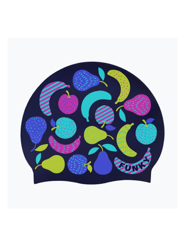 Шапка за плуване Funky Silicone fruit salad