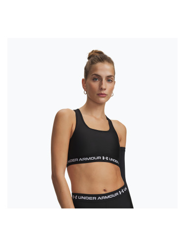 Спортен сутиен Under Armour Crossback Mid ultimate black/white