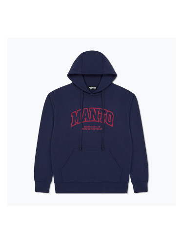 Мъжки суитшърт MANTO Varsity 26 Hoody navy blue