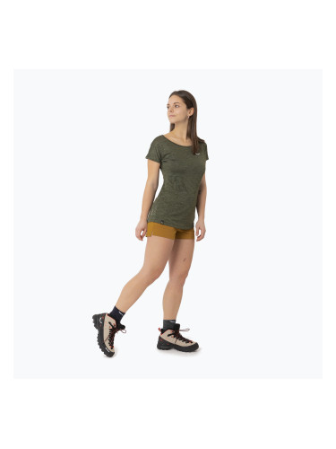 Salewa дамска тениска за трекинг Puez Melange Dry green 26538