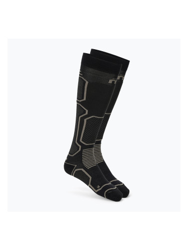 Мъжки ски чорапи Mico Medium Weight Warm Control Ski nero grigio
