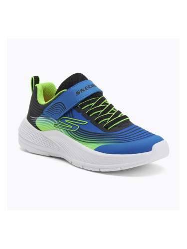Детски обувки Skechers Microspec Advance blue/lime