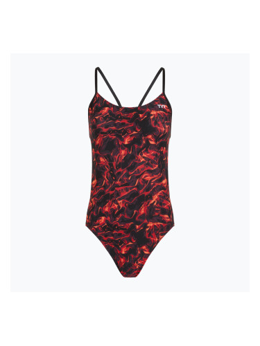 Дамски бански костюм от една част TYR Durafast Elite Energy Cutoutfit red